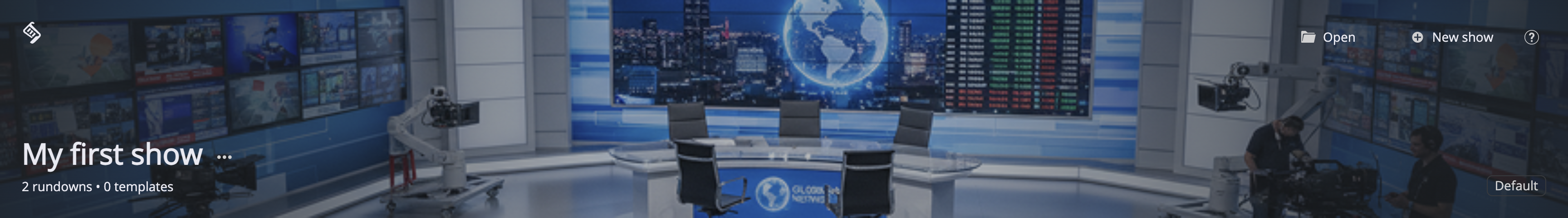 Show banner